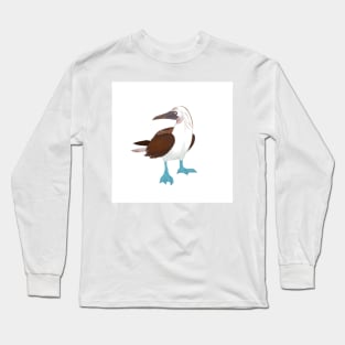 Blue-Footed Booby Long Sleeve T-Shirt